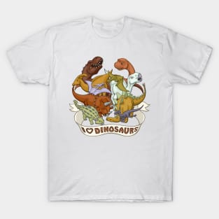 I Heart Dinosaurs T-Shirt